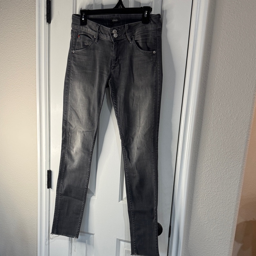 Hudson Collin skinny Charcoal gray Denim